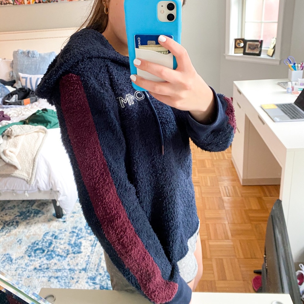 Fuzzy Tommy Hilfiger hoodie